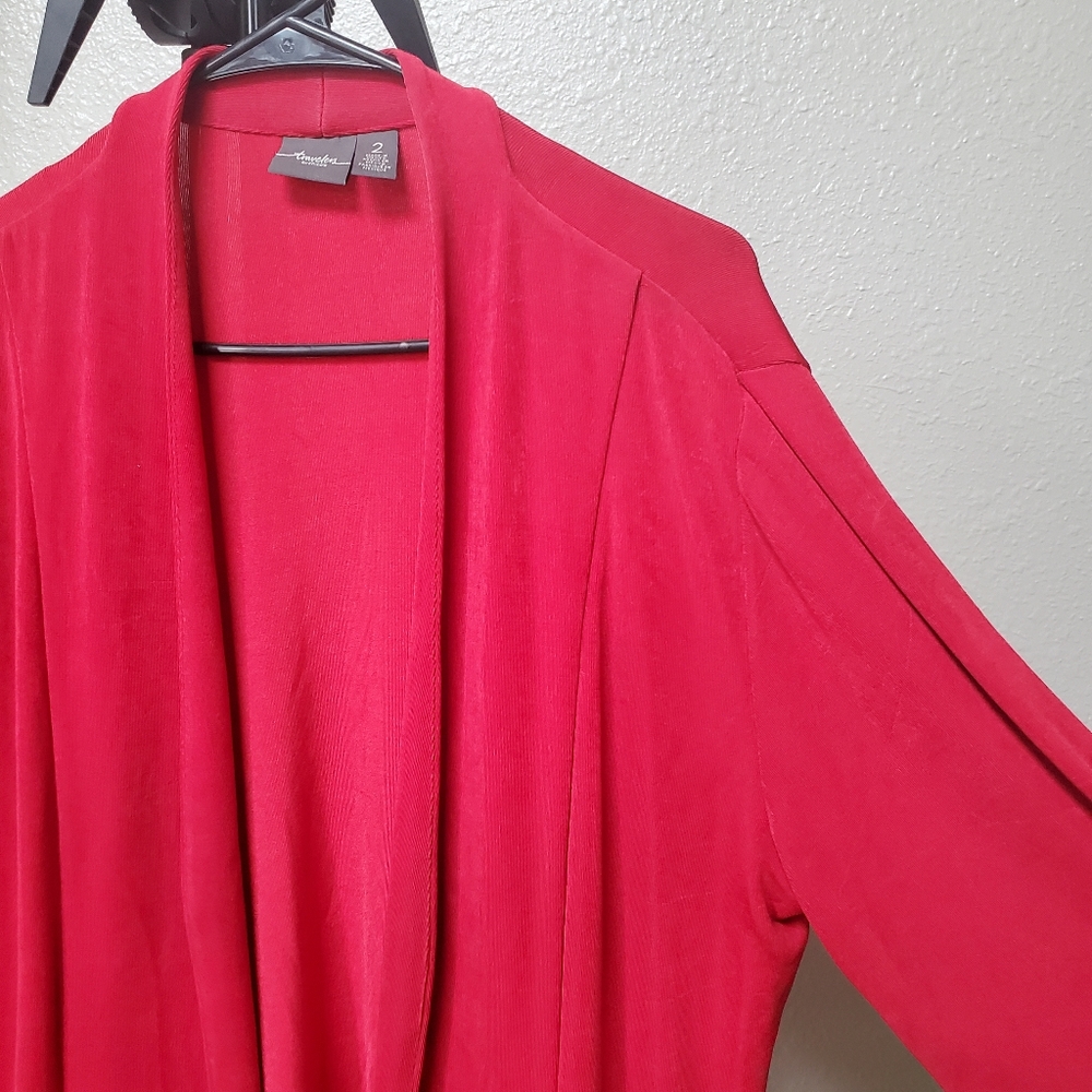 Chico's Travelers Open Cardigan Size 12